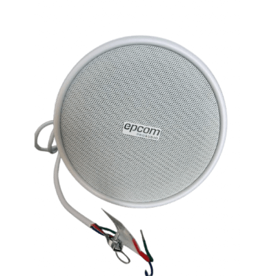 Altavoz Colgante 5" | 10-20W | 70/100V | Respuesta 130-18KHz | Blanco | Sensibilidad 90dB - Toer