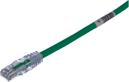 Cable de Parcheo TX6, UTP Cat6, 24 AWG, CM, Color Verde, 3.05 Metros (10 Pies)