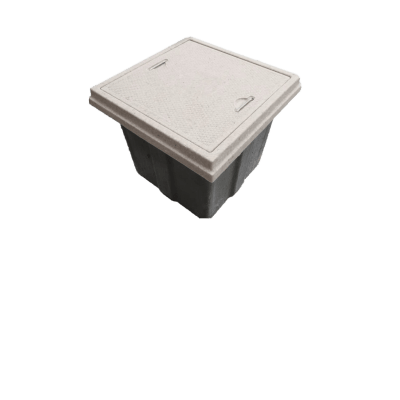 Registro Eléctrico para uso Peatonal 60x60x40 cm, Resistencia 3 Toneladas - Toer