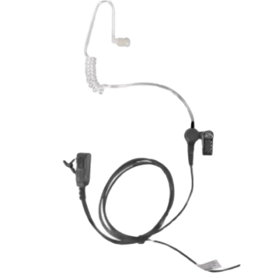 Micrófono Audífono de Solapa Para Radio Marino TXM52 / Tubo Acústico Transparente / 2 Cables / Audio Nítido en Transmisión y Recepción
