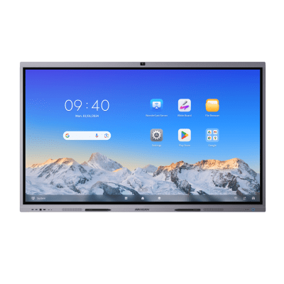 Pantalla Interactiva Touch de 75" Android 13 / Google Suite Preinstalado con Certificación EDLA / Cámara Web 8 MP / Resolución 4K / Bocinas Integradas / Entradas HDMI y VGA / Incluye 2 Lápices para Escribir - Toer