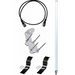 Antena LoRa Exterior Omnidireccional / 5dBi / Frecuencia 860-930 MHz / IP67 / Resistencia al Viento 200 km/h / Kit de Montaje en Poste / Cable Coaxial 1 metro - Toer