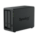 NAS Synology DiskStation DS725+ | 2 Bahías | Expandible hasta 7 Unidades | 2 Ranuras M.2 NVMe | Puerto 2.5GbE | Rendimiento 276 MB/s Lectura y 224 MB/s Escritura | Compatible con Unidad de Expansión DX525. - Toer