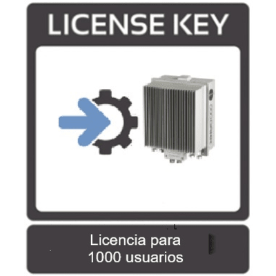 Licencia de 1000 usuarios para Estación base BS422