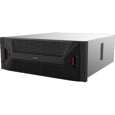 NVR 32 Megapixel (8K) / 256 canales IP / 30 Bahías de Disco Duro (600 TB) / 4 Puertos de Red / Soporta RAID con Hot Swap / ACUSENSE / ANPR