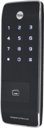 Cerrojo Slim / 11 mm / 40 Usuarios / Código PIN / Alarma / Cierre Automático / 4 Pilas AA / Puerto 9V / RF Opcional - Toer