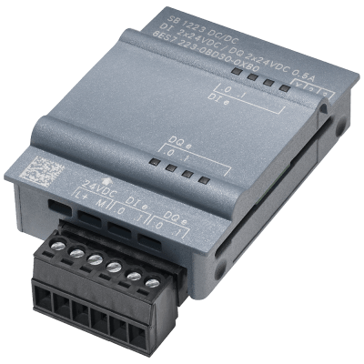 Módulo Digital SB 1223 / 2 Entradas / 2 Salidas / 24 V DC / S7-1200 / S7-1200 / 20.4-28.8 V DC / 0.5 A Salida / Temperatura -20°C a 60°C / Certificaciones: CE, CSA, UL, FM, RCM, KC