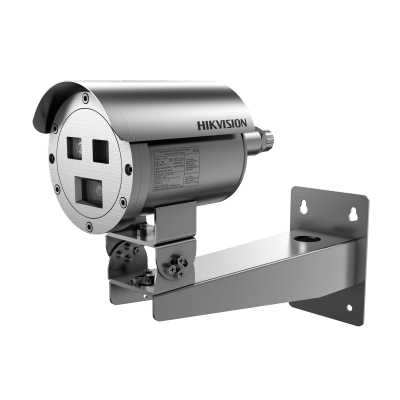Cámara Bala IP Térmica Dual / Térmico 256×192 / Óptico 4 MP / Termométrica -20°C a 650°C / IP68 / IR 30 m (98.4 ft) / Antiexplosión / Anticorrosión C5
