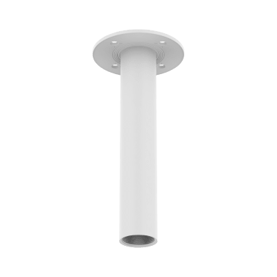 Soporte de Techo SBP-300CMI / Aluminio / Blanco / Peso 800g / Carga Máxima 10kg / Compatible con Modelos Hanwha Vision / Certificaciones EAC UL CE FCC - Toer