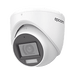 [Dual Light + ColorVu] Turret TURBOHD 3K (5 Megapixel) / Lente 2.8 mm / 30 mts IR + 20 mts Luz Blanca / Gran Angular 104.9° / Exterior IP67 / dWDR / 4 Tecnologías / Policarbonato - Toer