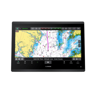 Plotter de Navegación GPSMAP 8616xsv / Pantalla Táctil IPS 15.6" Full HD / Sonar CHIRP 1 kW con ClearVü y SideVü / Compatibilidad LiveScope y Panoptix / Conectividad NMEA 2000 y 0183 / IPX7 Resistente al Agua / Dual MicroSD /