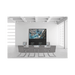 Kit Videowall 2X2 / Incluye 4 Pantallas de 55" / Decoder / Base de Piso / Accesorios de Instalación - Toer