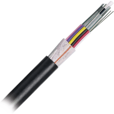 Cable de Fibra Óptica 6 Hilos, OSP (Planta Externa), No Armada (Dieléctrica), MDPE (Polietileno de Media Densidad), Multimodo OM4 50/125 Optimizada, Precio Por Metro