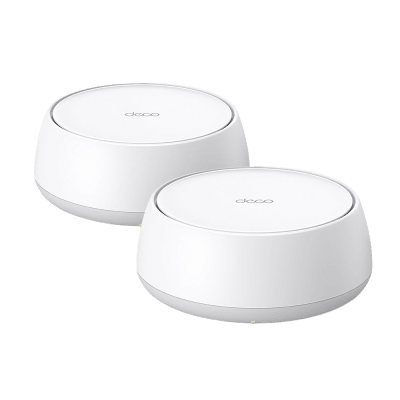 Kit Routers Inalámbricos MESH Interior para Hogar / Doble Banda Wi-Fi 7 BE3600 Mbps / 2 Puerto 1 Gigabit WAN/LAN / 4 Antenas Internas / Operación Multi-Link MLO / Administración Mediante la App Deco (iOS, Android) / HomeShield - Toer