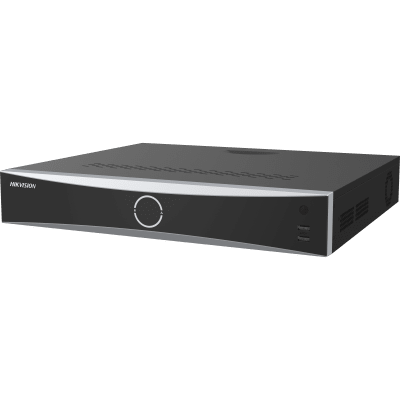 [Acusearch] NVR 12 Megapixel (4K) / 16 canales IP / 16 Puertos PoE+ / AcuSense (Evita Falsas Alarmas) / Reconocimiento Facial / 4 Bahías de Disco Duro / Switch PoE 300 mts  / HDMI en 4K / Alarmas I/O - Toer
