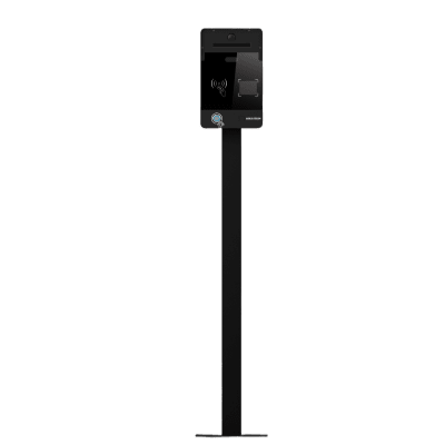 Estación de Video Intercom IP / Cámara 4MP / Lente 4 mm / Lector M1 13.56 MHz / Escáner QR y Código de Barras / 4 Entradas/Salidas de Alarma / 4 Puertos Wiegand / PoE 40-57V / Exterior IP / Dimensiones 190×128×1250