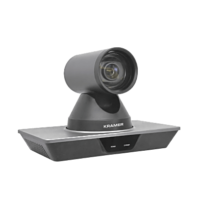 Cámara PTZ 4K Ultra-HD | Sensor CMOS 1/2.5" 8.51 MP | Resolución 4K@60fps | Zoom Óptico 12x + Digital 16x | Ángulo de Visión Horizontal 71° | Pan ±170° | Tilt ±30° | Salidas HDMI 1.4, 3G-SD