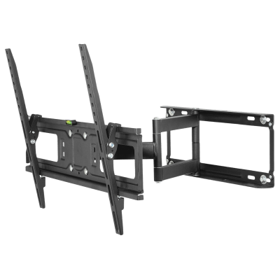Soporte de Pared Articulado Pantallas desde 40" hasta 75" / Extensión 415mm / Capacidad 90 lb (41kg) / VESA 200x100 hasta 600x400mm / Pivote ±90° / Inclinacion +15°