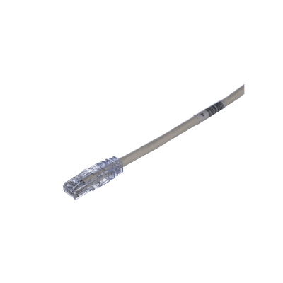 Cable de Parcheo TX6, UTP Cat6, 24 AWG, CM Color Blanco Mate, 2ft