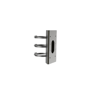Soporte de Montaje Poste / Acero Inoxidable / Diámetro 67-127 mm/ Compatibilidad con DS-TCG406-E - Toer