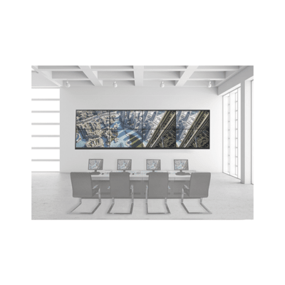 Kit Videowall 4x2 / Incluye 8 Pantallas de 55" / Decoder / Base de Pared - Toer