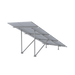 Montaje para Panel Solar 2X2, Riel 5 de 2700mm para Módulos con Espesor de 30-35mm, Vel. de Viento Máx. 136km/h - Toer