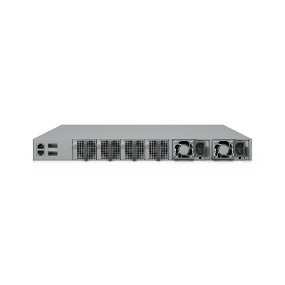 Switch Empresarial Etherlighting™ ECS-48S-PoE Capa 3 de 48 Puertos PoE+++ (16 x 10 GbE + 32 x 2.5 GbE), 4 SFP28 25G + 2 QSFP28 100G Stacking, Alta Disponibilidad