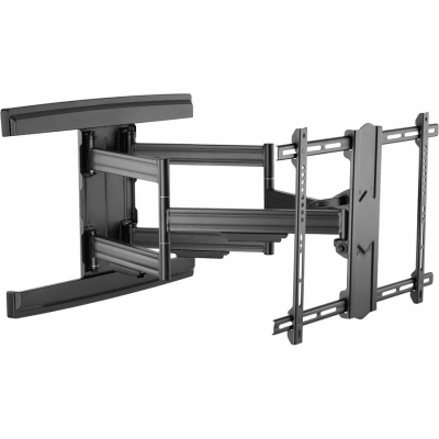 Soporte de Pared Articulado para Pantallas 37" a 85" / Extensión 800 mm / Capacidad de Carga 69.9 kg / Gestión Integrada de Cables / Patrones VESA Múltiples / Inclinación con Bloqueo - Toer