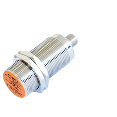 Sensor Inductivo M30 de Largo Alcance / 15 mm Blindado / PNP NO / M12 4-pines Rasante / IP67 / Protección contra Cortocircuito y Polaridad Inversa / LED Indicador / -25°C a +70°C