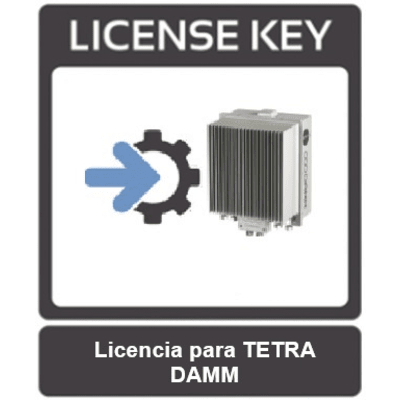 Licencia protocolo TETRA para estación base BS422 de DAMM