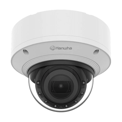 Cámara IP Domo Antivandálica 5MP para interior / Fácil Instalación / Lente Motorizado 3.6 - 9.4mm / IR 50M / WDR 150db / H.265 & WiseStream II