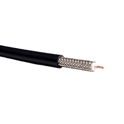 Carrete de 305 Metros (1000 Pies) de Cable Coaxial Tipo RG-58, Conductor de Cobre Sólido