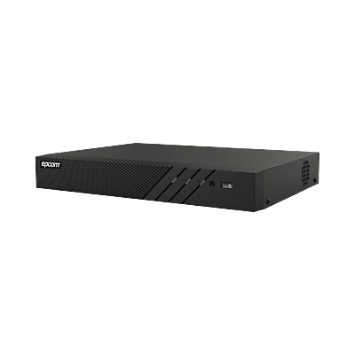 DVR 8 Canales TURBOHD + 8 Canales IP / 8 Megapixel (4K) / Audio Bidireccional por Coaxitron / ACUSENSE / 1 Bahía de Disco Duro / Salida de Video en 4K / H.265+ - Toer