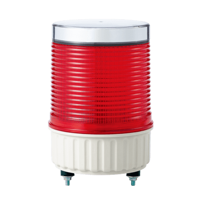 Luz LED destellante IP65, recargable solar en color Rojo