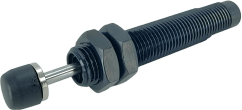 Amortiguador Industrial NTA-AC1412-2 / Autocompensación / Roscado M14x1.5 / Carrera 12 mm / Alta Precisión / Aplicaciones Industriales Pesadas