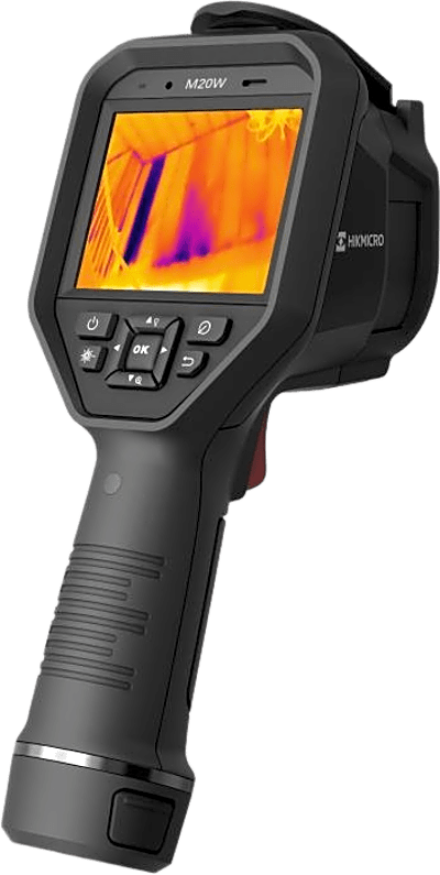 M20W - Cámara Termográfica Portátil Profesional / Rango de temperatura de -20 °C a 550 °C / Alta precisión ±2℃/±2% / Resolución IR 256 x 192 y Cámara Visual 8MP / Pantalla táctil LCD