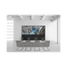 Kit Videowall 3X3 / Incluye 9 Pantallas de 55" / Decoder / Base de Piso / Accesorios de Instalación - Toer