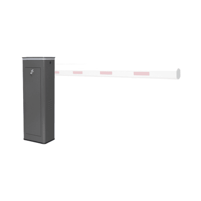 Barrera Vehicular Derecha / Soporta Brazo de hasta 3 m / Apertura en 1.5 s / Final de Carrera Ajustable por Programación /