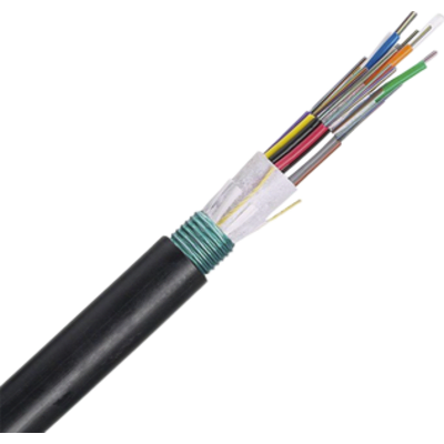 Cable de Fibra Óptica 12 Hilos, OSP (Planta Externa), Armada, MDPE (Polietileno de Media Densidad), Multimodo OM3 50/125 Optimizada, Precio Por Metro