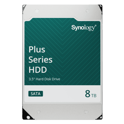 Disco Duro SATA de 3.5" Serie Plus | Capacidad 8TB | Tecnología CMR | MTBF de 1.2 Millón de Horas | Carga de Trabajo de 180 TB/Año | Compatible con Synology DSM. - Toer