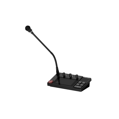Micrófono IP | Pantalla táctil 4 in | Gestión de altavoces IP |