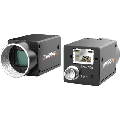 Cámara GigE Area Scan / 5 Megapíxeles / Sensor Sony IMX264 2/3" / Global Shutter / 24.2 fps / C-Mount / IP40 / PoE