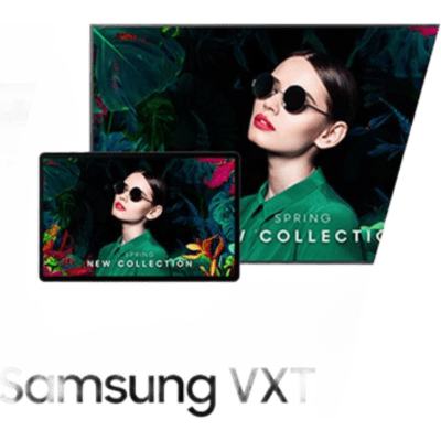 Licencia Anual para 1 pantalla en VXT-P series CMS Samsung Sistema de Visualizacion digital