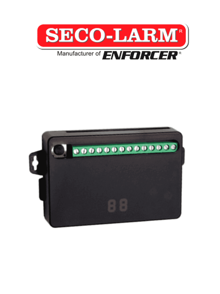 Seco-Larm SK910RD4 - Receptor de 4 Canales Independientes (4 Relevadores independientes) Inalámbrico compatible con todos los transmisores seco-larm 315MHZ