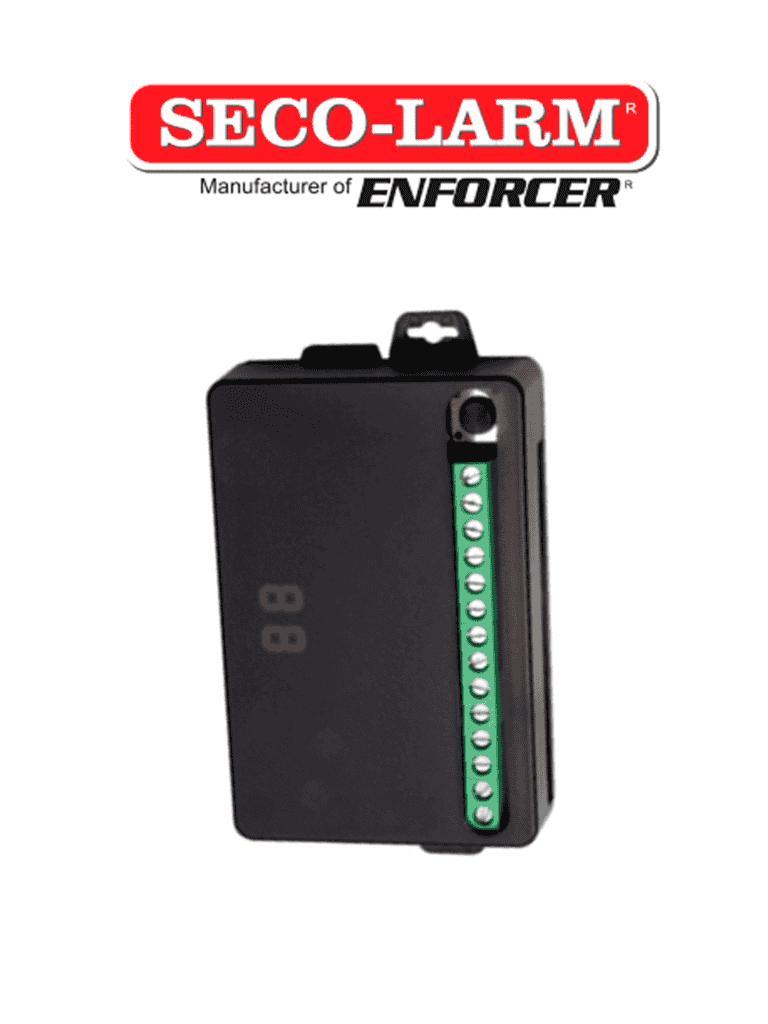 Seco-Larm SK910RD4 - Receptor de 4 Canales Independientes (4 Relevadores independientes) Inalámbrico compatible con todos los transmisores seco-larm 315MHZ