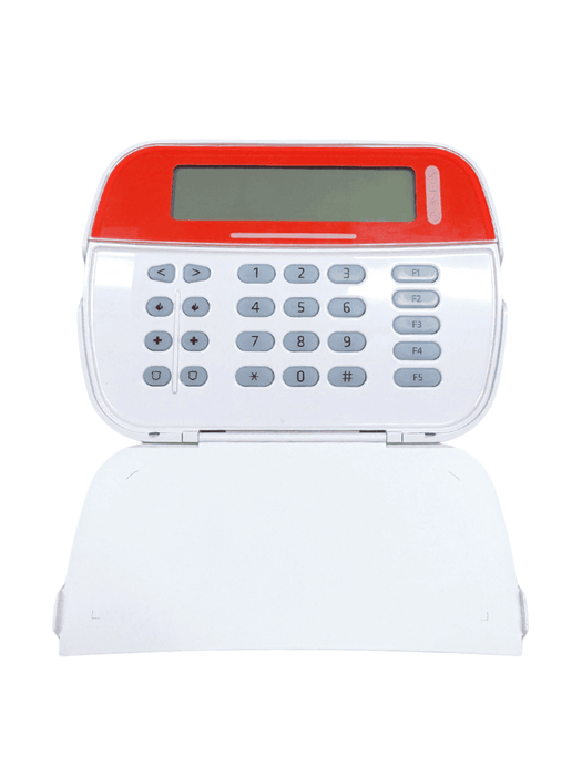 DSC HS2LCD RED - Teclado Cableado LCD Alfanumérico ROJO  admite 128 zonas compatible con NEO