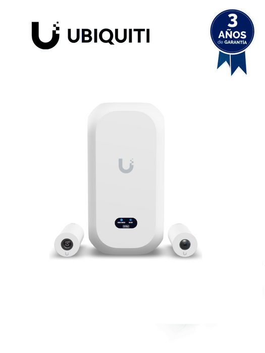 UBIQUITI UVC-AI-THETA - Camára IP Ultra compacta para interiores, Lente de 8 Megapixeles 4K y Lente de 6 Megapixeles 4K Panoramico 360º, Deteccion avanzada IA, 1 puerto de Video Theta, 1 puerto de Audio Theta, PoE